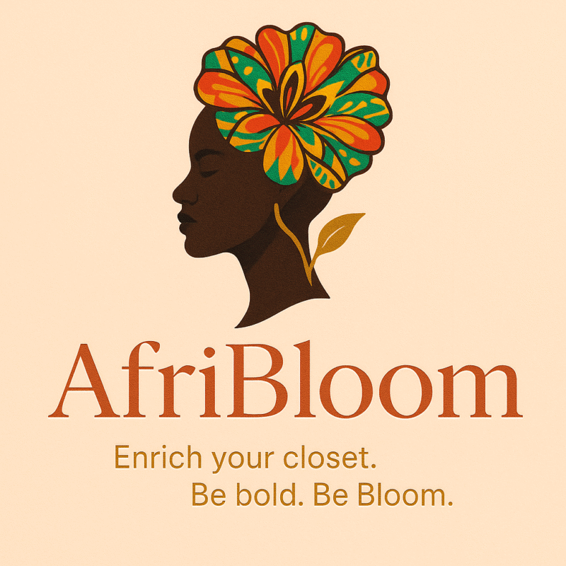 AfriBloom {product_name} — {view} view — handmade African wax {category}