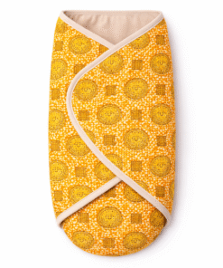 African print baby swaddle blanket with soft lining