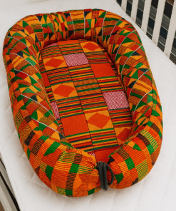 Alternative view of AfriBloom Baby Nest • Custom Fabric • Soft & Breathable Newborn Cocoon • Handmade in Belgium